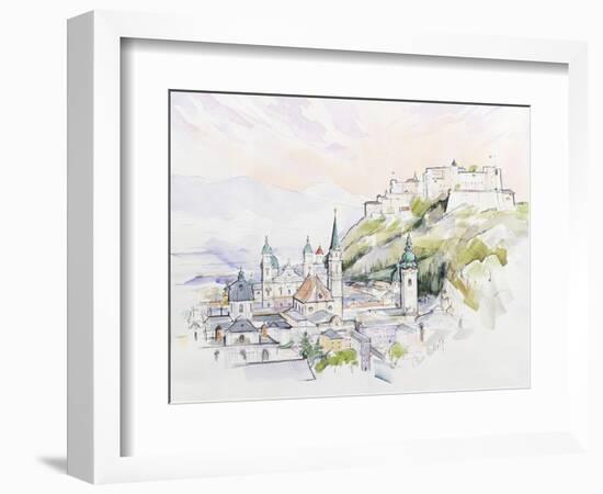 Salzburg Sunrise-Clive Metcalfe-Framed Giclee Print