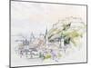 Salzburg Sunrise-Clive Metcalfe-Mounted Giclee Print