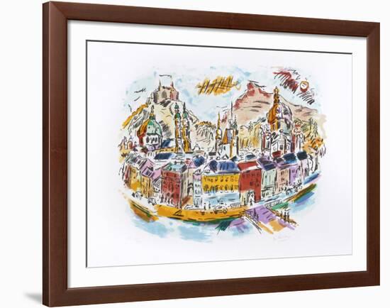 Salzburg-Wayne Ensrud-Framed Limited Edition