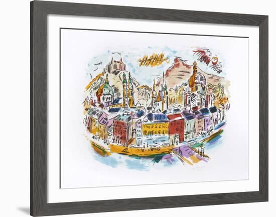 Salzburg-Wayne Ensrud-Framed Limited Edition