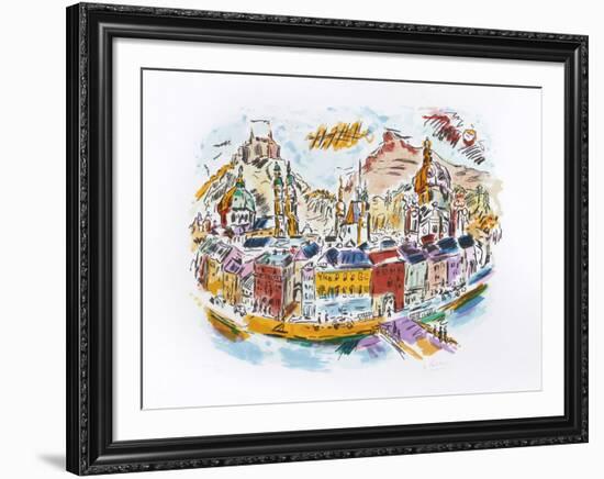 Salzburg-Wayne Ensrud-Framed Limited Edition