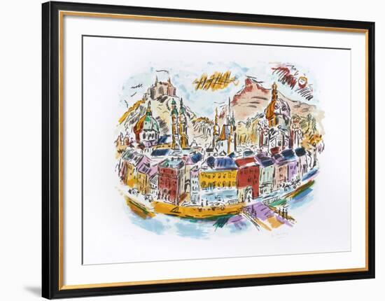 Salzburg-Wayne Ensrud-Framed Limited Edition