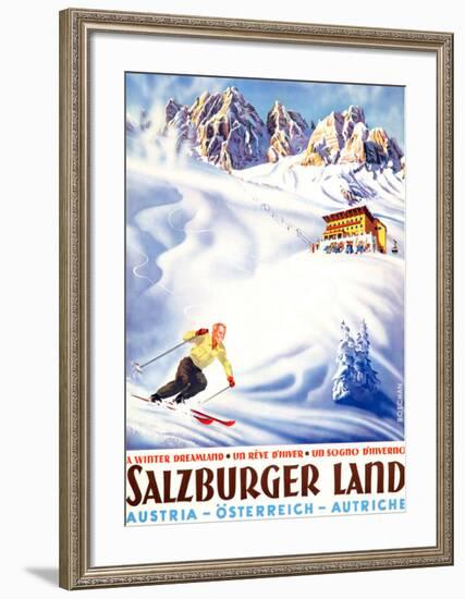 Salzburger Land-Unknown Unknown-Framed Giclee Print