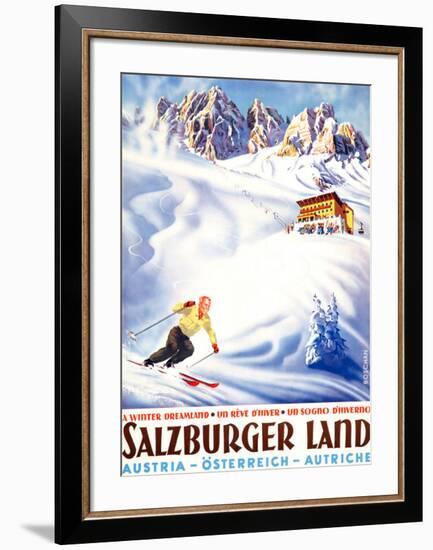 Salzburger Land-Unknown Unknown-Framed Giclee Print