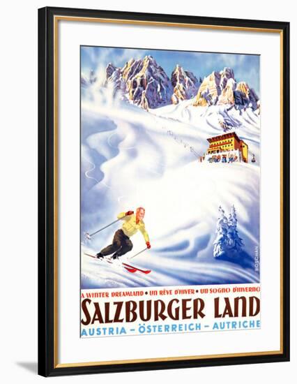 Salzburger Land-Unknown Unknown-Framed Giclee Print