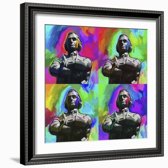 Sam Adams Pop Art-Howie Green-Framed Giclee Print