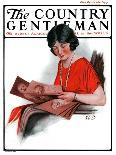 "Radio Daze," Country Gentleman Cover, October 4, 1924-Sam Brown-Giclee Print