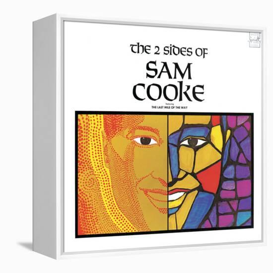 Sam Cooke - The 2 Sides of Sam Cooke-null-Framed Stretched Canvas