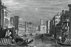 The Grand Canal, Venice, C19th Century-Sam Fisher-Framed Premier Image Canvas