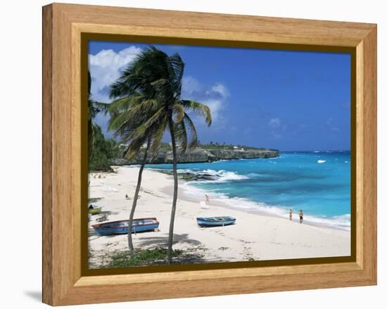 Sam Lords Beach, Barbados, West Indies, Caribbean, Central America-John Miller-Framed Premier Image Canvas