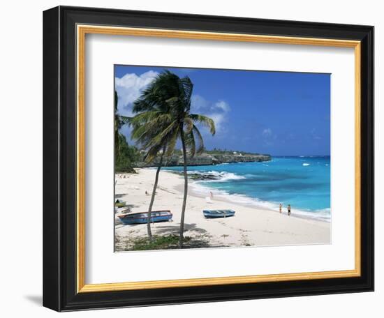 Sam Lords Beach, Barbados, West Indies, Caribbean, Central America-John Miller-Framed Photographic Print