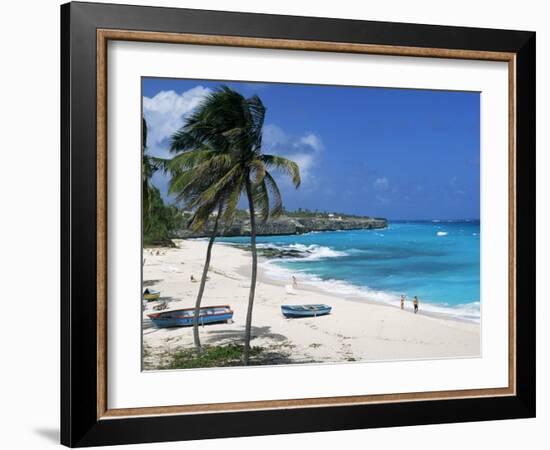 Sam Lords Beach, Barbados, West Indies, Caribbean, Central America-John Miller-Framed Photographic Print