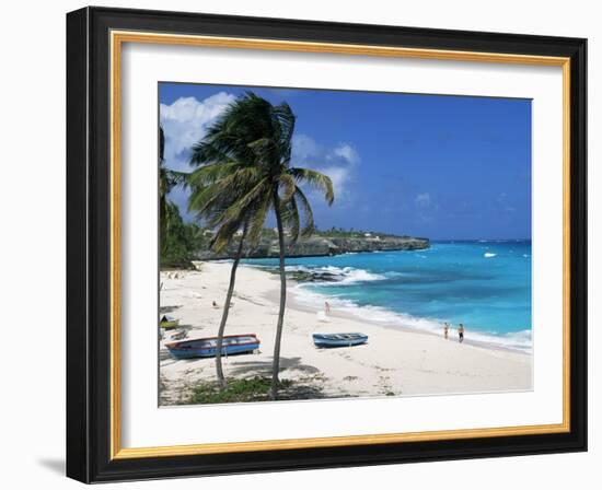 Sam Lords Beach, Barbados, West Indies, Caribbean, Central America-John Miller-Framed Photographic Print