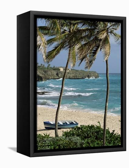 Sam Lords Castle, Palms and Beach, Barbados, West Indies, Caribbean, Central America-J Lightfoot-Framed Premier Image Canvas