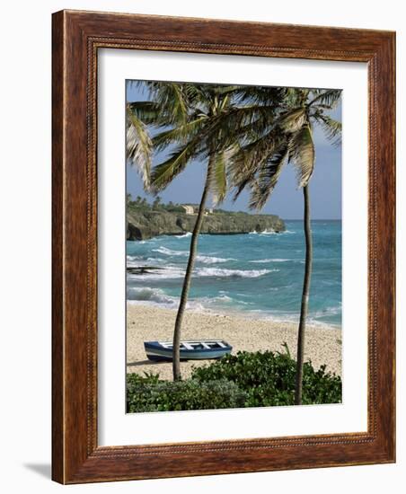 Sam Lords Castle, Palms and Beach, Barbados, West Indies, Caribbean, Central America-J Lightfoot-Framed Photographic Print