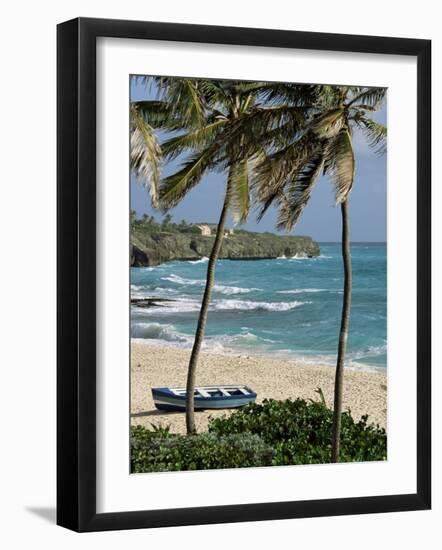 Sam Lords Castle, Palms and Beach, Barbados, West Indies, Caribbean, Central America-J Lightfoot-Framed Photographic Print