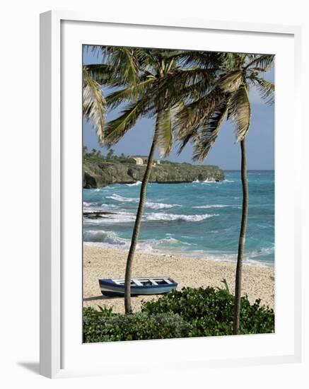 Sam Lords Castle, Palms and Beach, Barbados, West Indies, Caribbean, Central America-J Lightfoot-Framed Photographic Print