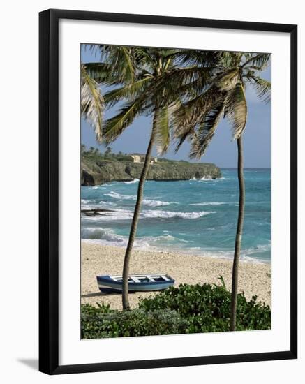 Sam Lords Castle, Palms and Beach, Barbados, West Indies, Caribbean, Central America-J Lightfoot-Framed Photographic Print