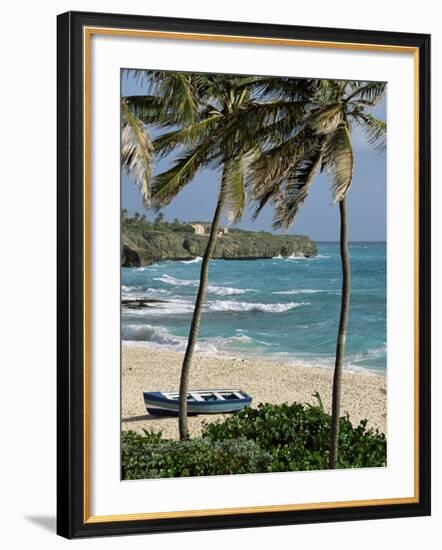 Sam Lords Castle, Palms and Beach, Barbados, West Indies, Caribbean, Central America-J Lightfoot-Framed Photographic Print