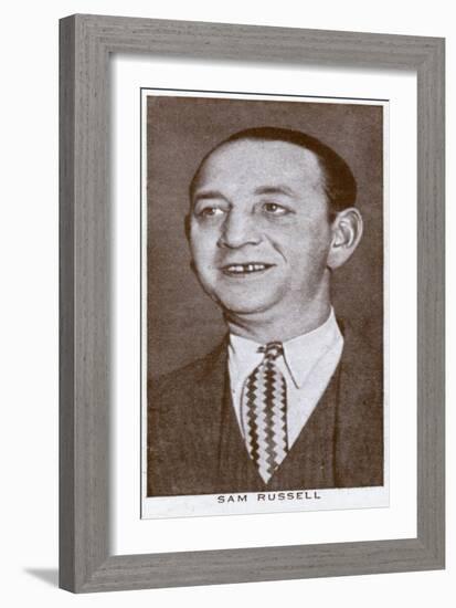 Sam Russell, British Boxing Manager, 1938-null-Framed Giclee Print