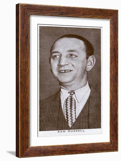 Sam Russell, British Boxing Manager, 1938-null-Framed Giclee Print