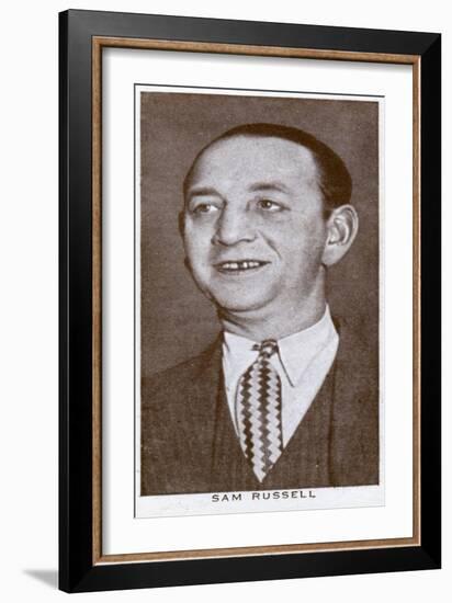 Sam Russell, British Boxing Manager, 1938-null-Framed Giclee Print