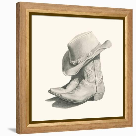 Sam's boots II-Grace Popp-Framed Stretched Canvas