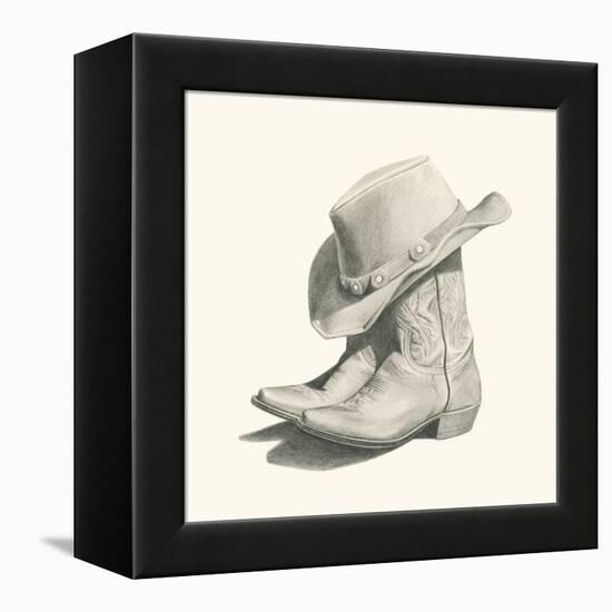 Sam's boots II-Grace Popp-Framed Stretched Canvas