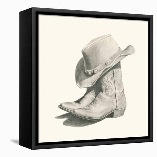 Sam's boots II-Grace Popp-Framed Stretched Canvas