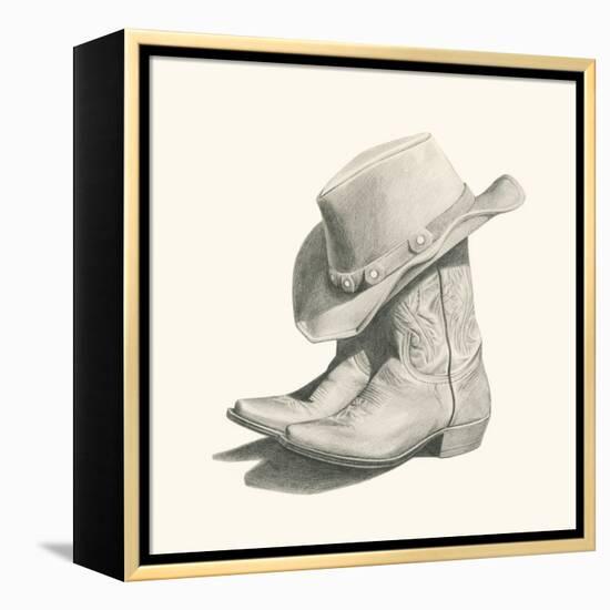 Sam's boots II-Grace Popp-Framed Stretched Canvas