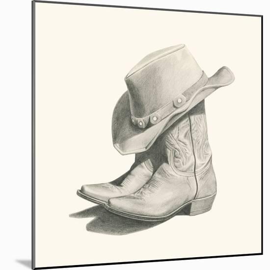 Sam's boots II-Grace Popp-Mounted Art Print