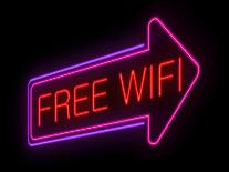 Free Wifi Concept-sam2172-Art Print