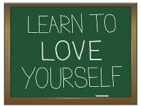 Learn to Love Yourself.-sam2172-Art Print