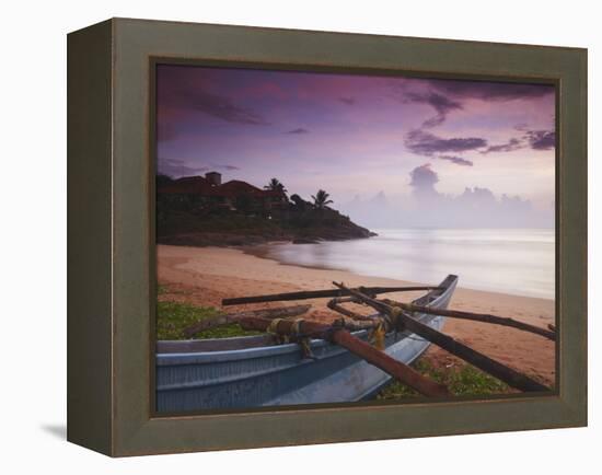 Saman Villas, Bentota Beach, Western Province, Sri Lanka-Ian Trower-Framed Premier Image Canvas