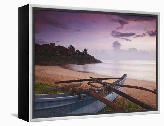 Saman Villas, Bentota Beach, Western Province, Sri Lanka-Ian Trower-Framed Premier Image Canvas