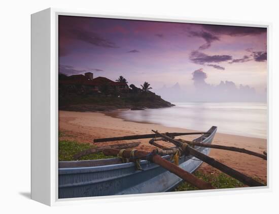 Saman Villas, Bentota Beach, Western Province, Sri Lanka-Ian Trower-Framed Premier Image Canvas