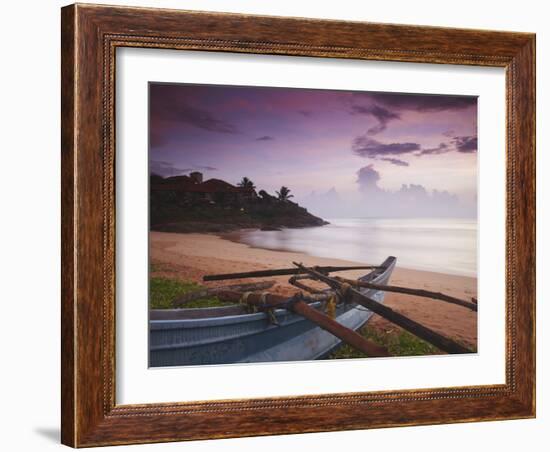 Saman Villas, Bentota Beach, Western Province, Sri Lanka-Ian Trower-Framed Photographic Print