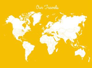 Our Travels Mustard by Samantha Ranlet