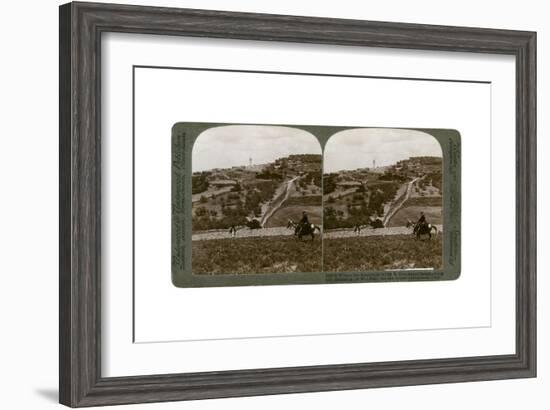 Samaria, South-West Palestine, 1900s-Underwood & Underwood-Framed Giclee Print