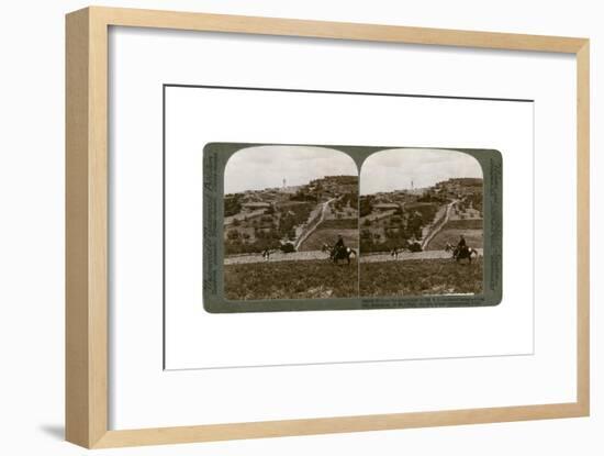 Samaria, South-West Palestine, 1900s-Underwood & Underwood-Framed Giclee Print