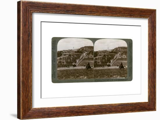 Samaria, South-West Palestine, 1900s-Underwood & Underwood-Framed Giclee Print