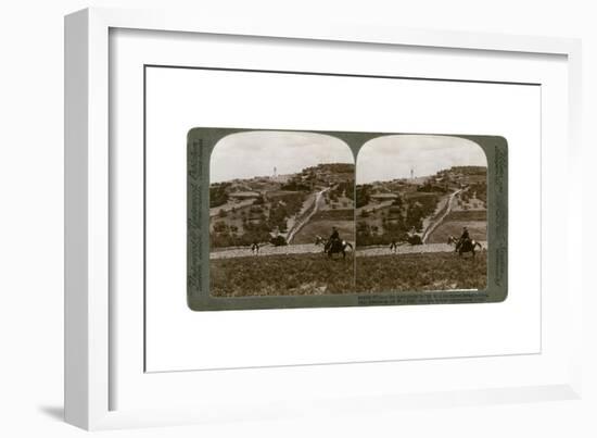 Samaria, South-West Palestine, 1900s-Underwood & Underwood-Framed Giclee Print