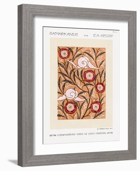 Samarkande 6-Emile Alain Séguy-Framed Giclee Print