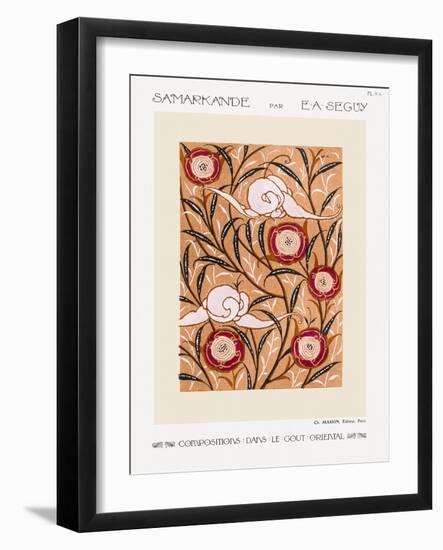 Samarkande 6-Emile Alain Séguy-Framed Giclee Print