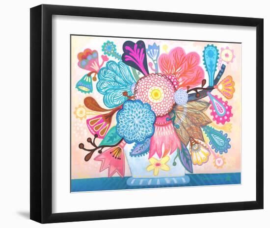 Samba-Mercedes Lagunas-Framed Art Print