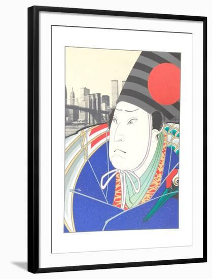 Sambajo (After Hirosada) II-Michael Knigin-Framed Collectable Print