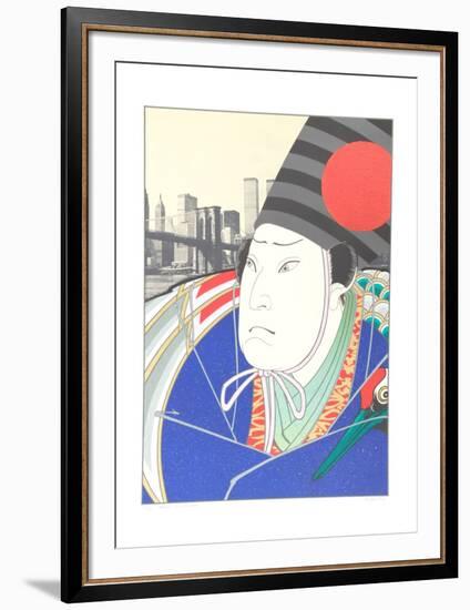 Sambajo (After Hirosada) II-Michael Knigin-Framed Collectable Print