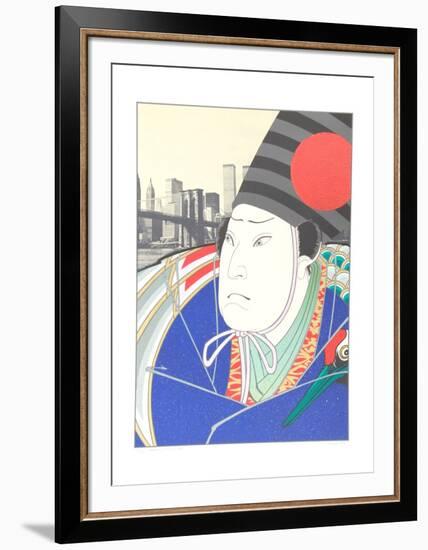 Sambajo (After Hirosada) II-Michael Knigin-Framed Collectable Print