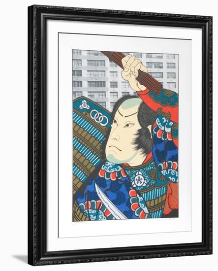 Sambajo (After Hirosada)-Michael Knigin-Framed Limited Edition