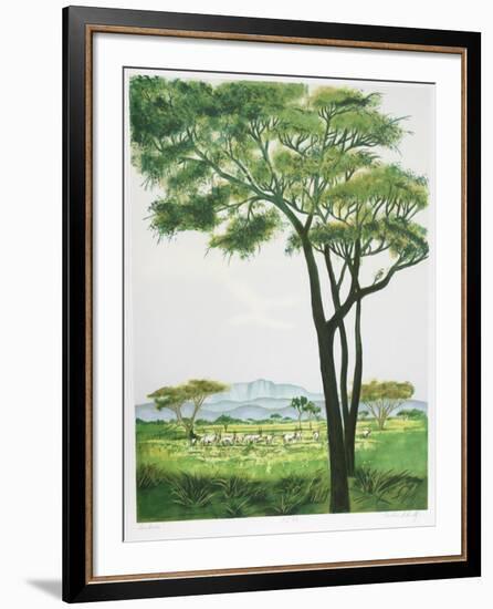 Samburu-Caroline Schultz-Framed Collectable Print